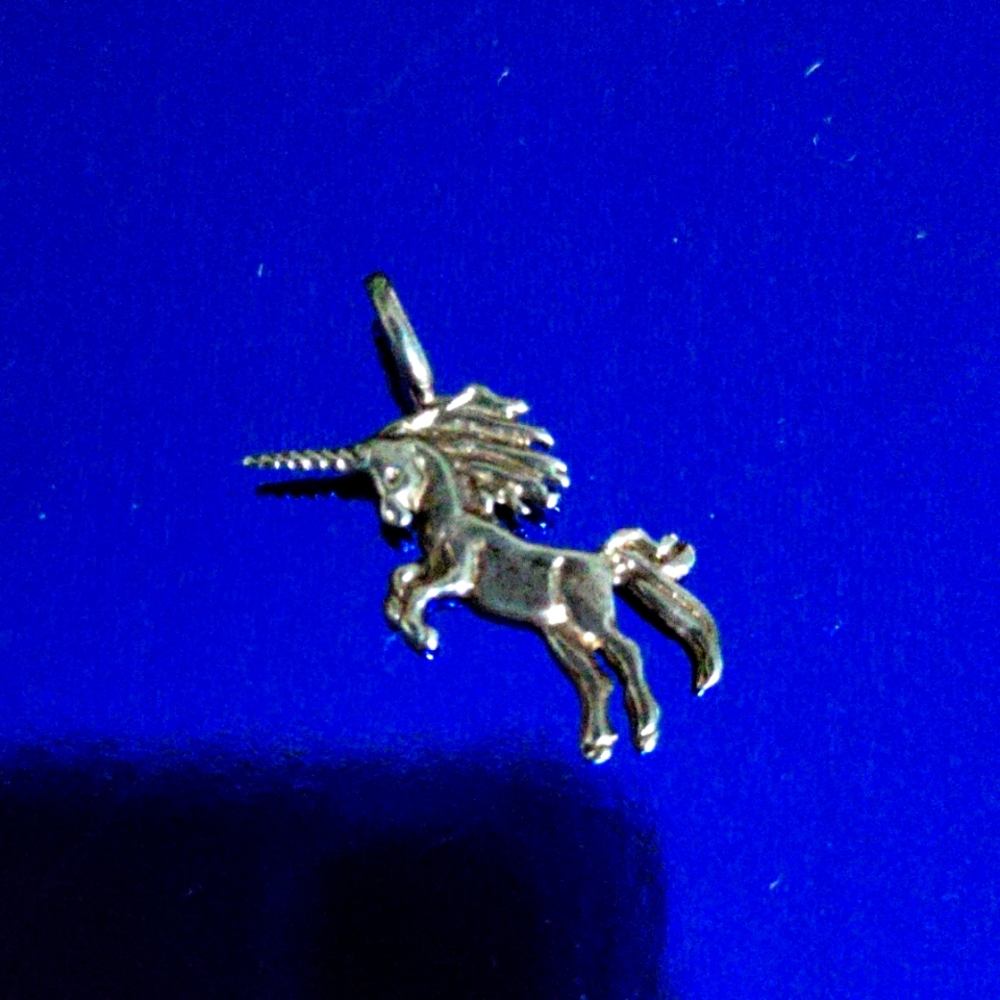 🦄 UNICORN SILVER 925 CHARM VINTAGE 🫶🏼ANTIQUE🦋🌸🌺